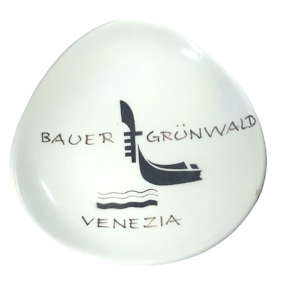 VINTAGE BAUER GRÜNWALD VENEZIA TRINKET DISH - Picture 9 of 12